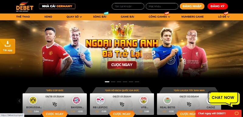 Debet - Hướng dẫn chơi nhà cái cá cược đến từ Đức - Update 12/2023 2 Nhà cái Debet là gì?