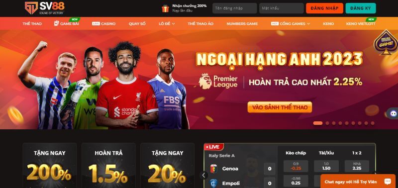 SV88 - Chơi cá cược bóng đá siêu hot tại thị trường Việt Nam - Update 12/2023 4 SV88 luôn được chào đón bởi game thủ