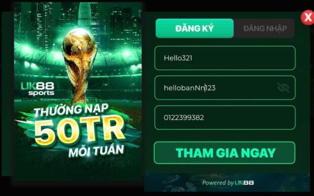 UK88 – Nhà cái Đẳng Cấp vượt thời đại - Update 12/2023 2 Những lưu ý khi đăng ký tài khoản UK88