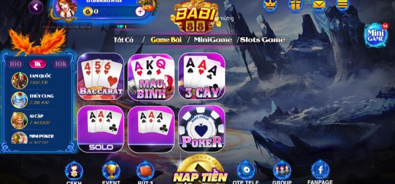 mini game babi88 - Go99 Club